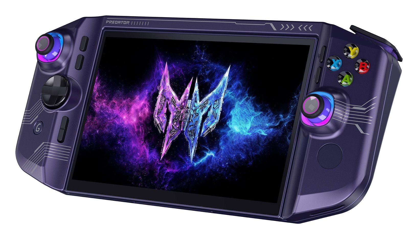Acer Project DualPlay Mini in handheld mode